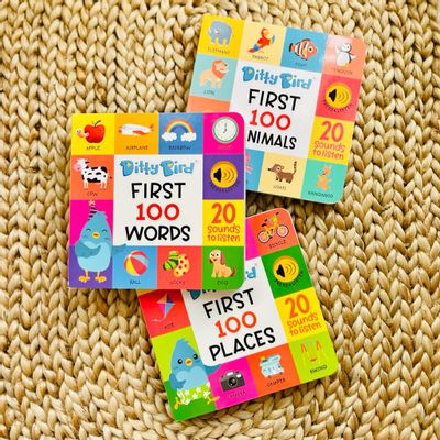 Kids accessories - Ditty Bird First 100 Places Sound book - DITTY BIRD