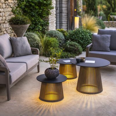 Outdoor decorative accessories - Intelligent and durable solar lighting  - LES JARDINS