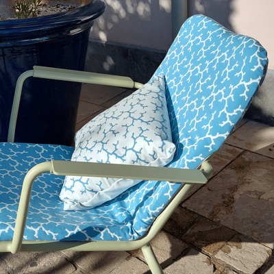 Cushions - Cushion 45 cm x 45 cm - Marcel model - Initiale range customizable outdoor cushion - SOFTLANDING