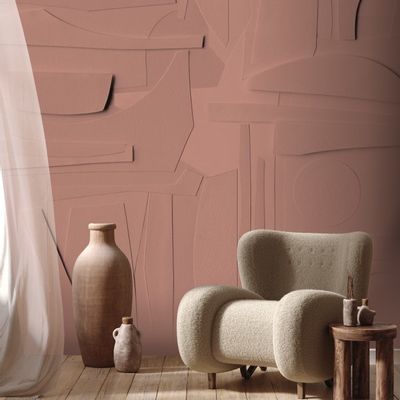 Wallpaper - Pascale Risbourg - Spirit - wallpaper  - BELGIUM IS DESIGN