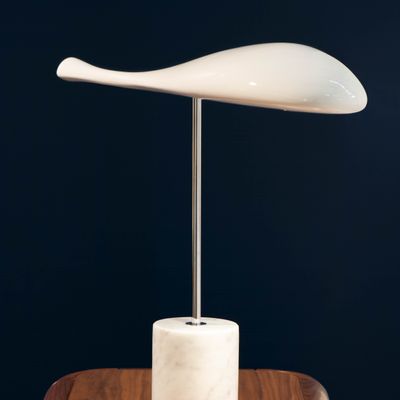 Lampes de table - Flying Fish I Lampe de table I Blanche - SOFTICATED