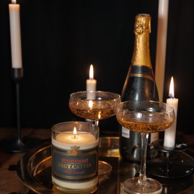 Objets de décoration - Bougie parfumée de luxe Cattin Brut Rosé - LUXURY SPARKLE