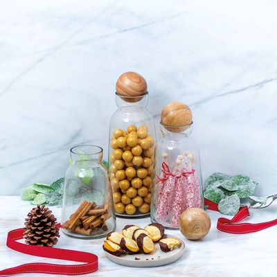 Carafes - Glass & Mango Decanters - BE HOME
