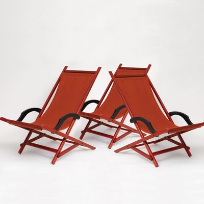Lounge chairs for hospitalities & contracts - Rocking Deck Chair - Folding - DEVO DESIGN