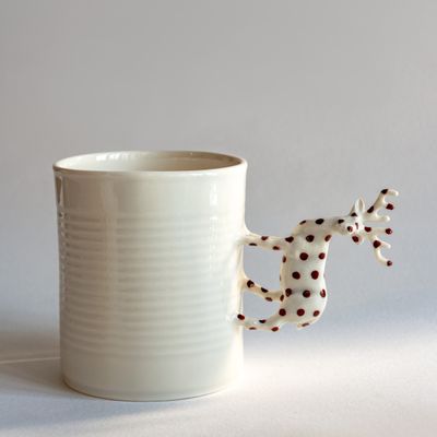 Ceramic - Deer Sevillian Series Coffee Mug - YUKIKO KITAHARA. TALLER KÚU