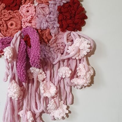 Pièces uniques - Rose - CRÉATIONS ANNIE CICATELLI