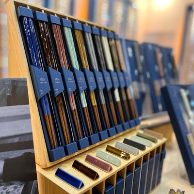 Cutlery set - KURABI 　Pottery sytle Chopsticks - KURABI