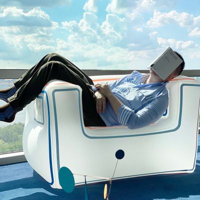 Canapés de jardin - Dreami Sofa : NÉON, MARINE, ABSTRACT - LIGHTREE