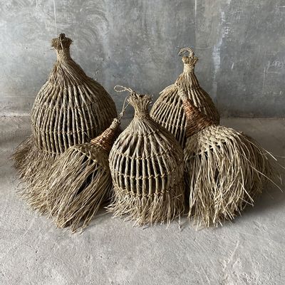 Hanging lights - The Guagua Pendant - Natural - M - BAZAR BIZAR LIVING