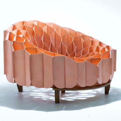 Lounge chairs - Bloom Chair - KOBE LEATHER