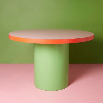 Other tables - Tagadá table in green, pink and red. - STAMULI