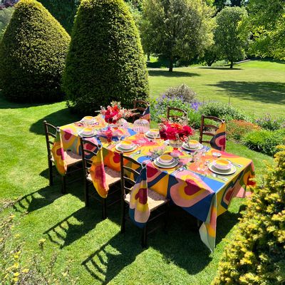 Nappes - Nappe en lin REINE DES COEURS - SUMMERILL AND BISHOP