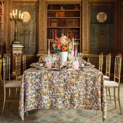 Table cloths - MARBLE Linen Tablecloths & Napkins - SUMMERILL AND BISHOP