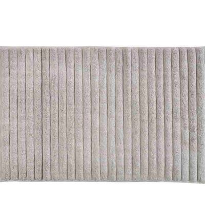 Bath towels - Zone Denmark Inu bath mat 80 x 50 cm, soft grey - ZONE DENMARK