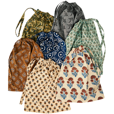 Other bath linens - Printed cotton bag - MADAM STOLTZ