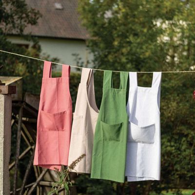 Kitchen linens - Japanese aprons in recycled cotton - MAISON VIVARAISE – SDE VIVARAISE WINKLER