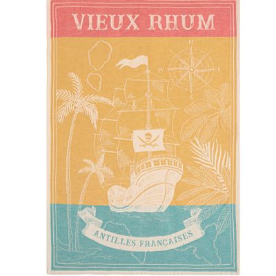 Linge d'office - Vieux Rhum / Torchon jacquard - COUCKE