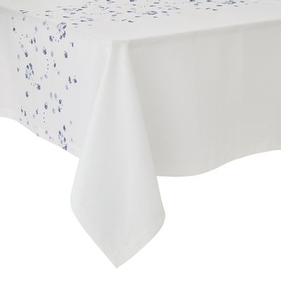 Linge de table textile - Éole - Nappe en lin brodée - ALEXANDRE TURPAULT