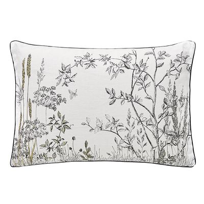 Fabric cushions - Grasses - Linen Cushion Cover - ALEXANDRE TURPAULT