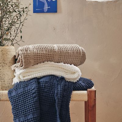 Bed linens - Yogi Neige - Throw and bedspread - ESSIX