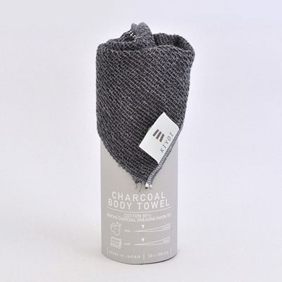 Homewear textile - SERVIETTE DE CORPS EN FIBRE DE MAÏS ET CHARBON DE BOIS - KIYOI INC.