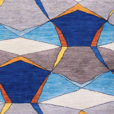 Tapis contemporains - Ceiling Tilework Geometry (Taagh) 3, Architectural Textures Collection - ZOLLANVARI INTERNATIONAL