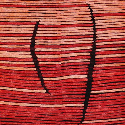 Design carpets - Stalagmite in Red 2, Dreamtime Chants Collection, Zollanvari Studio - ZOLLANVARI INTERNATIONAL