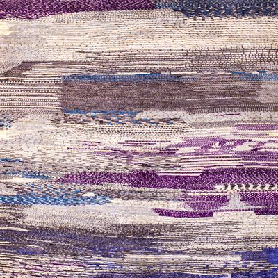 Tapis design - Violet-backed Starling Feathers, Animal Skin Collection, Super Fine - ZOLLANVARI INTERNATIONAL