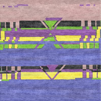 Rugs - Cryptogram, Glitch Gabbehs Collection, SoFarSoNear Studio X Zollanvari - ZOLLANVARI INTERNATIONAL