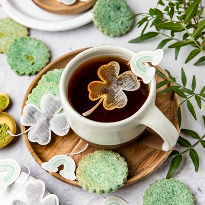 Café et thé  - Sachet de thé forme trèfle ( par 5 ) - TEA HERITAGE