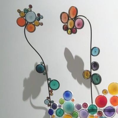 Outdoor decorative accessories - Wild Glass Flower - FABIENNE PICAUD