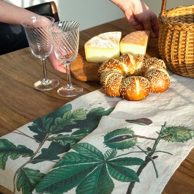 Gifts - Oak & Horse Chestnut ǀ 100% Linen Kitchen Towels  - LINOROOM 100% LINEN TEXTILES