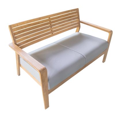 Canapés de jardin - Fauteuil de jardin Aquariva empilable en teck massif de couleur naturelle. - EZEÏS