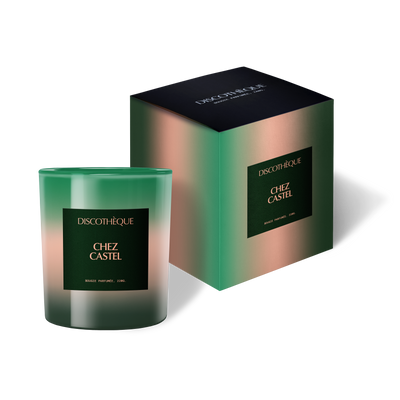 Home fragrances - CHEZ CASTEL. Bougie Parfumée, 220G - DISCOTHÉQUE