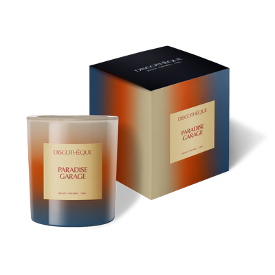 Home fragrances - PARADISE GARAGE. Bougie Parfumée, 220G. - DISCOTHÉQUE