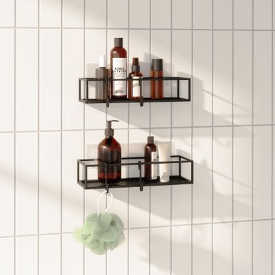 Rangements pour salle de bain - UMBRA Cubiko Shower Bins, Set of 2 - UMBRA