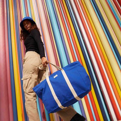 Bags and totes - Jean tote bag - GOTS organic cotton - HINDBAG