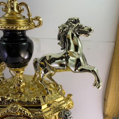 Clocks - Bronze clock - OLYMPUS BRASS