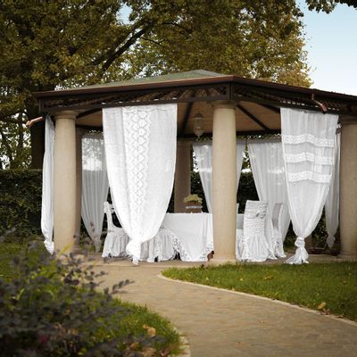 Curtains and window coverings - Curtains in Linen - DANIELA DALLAVALLE - ARTEPURA