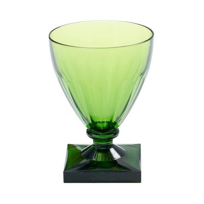 Stemware - Acrylic 8.5oz Wine Goblet in Emerald - 1 Each - CASPARI