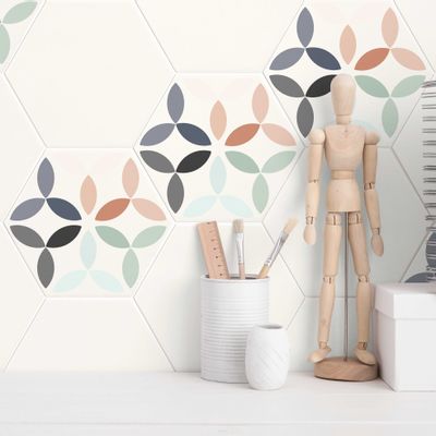 Indoor floor coverings - Dolce Vita Hexagons - DIFFUSION CERAMIQUE