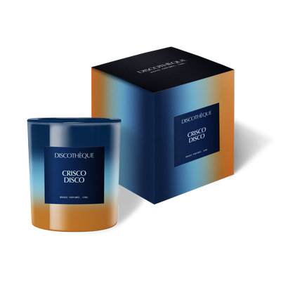 Parfums d'intérieur - CRISCO DISCO. Bougie Parfumée, 220 g. - DISCOTHÉQUE