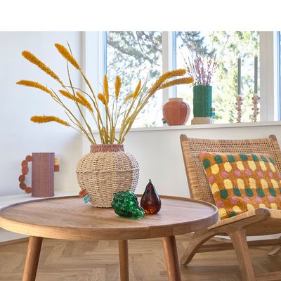 Vases - Styles Brown Vase Dia 21 x 21cm - VILLA COLLECTION DENMARK