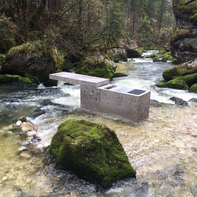 Outdoor kitchens - Ceppo di Gré® stone kitchen. - MARINI MARMI SRL