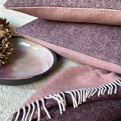 Throw blankets - Recycled cushion throw collection - MALAGOON