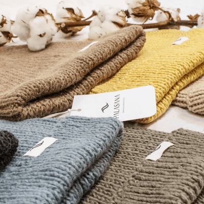 Chapeaux - Bonnet en laine de Baby Alpaga et PET recyclé - PALASANA