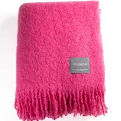 Throw blankets - Stackelbergs Mohair Blanket Pion - STACKELBERGS