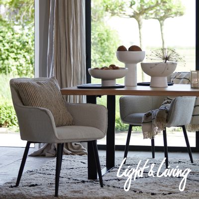 Dining Tables - “LEXIE” dining table - LIGHT & LIVING
