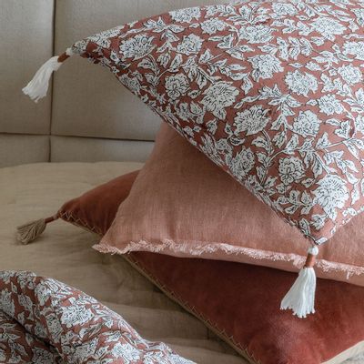 Fabric cushions - EDEN Collection - BLANC D'IVOIRE