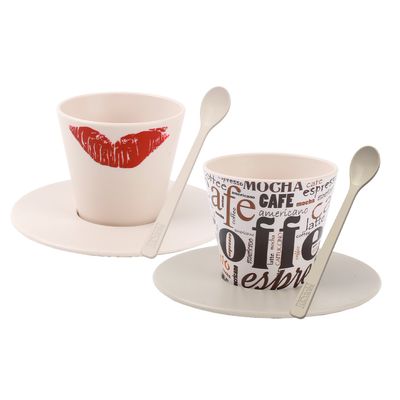 Tasses et mugs - ENSEMBLE DE MUGS ESPRESSO R-PET - I-DRINK
